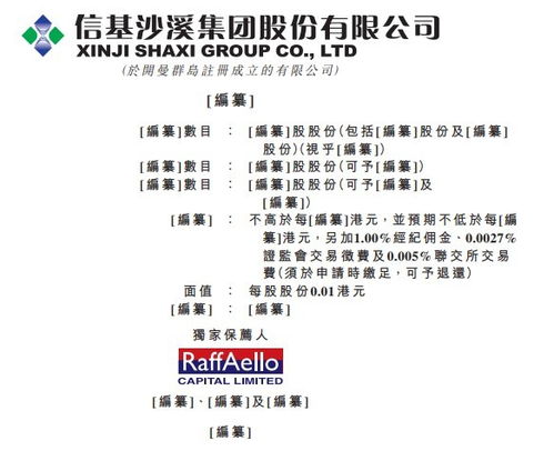 酒店用品商城經(jīng)營商信基沙溪集團(tuán)港交所主板遞表 年收入達(dá)2.81億元